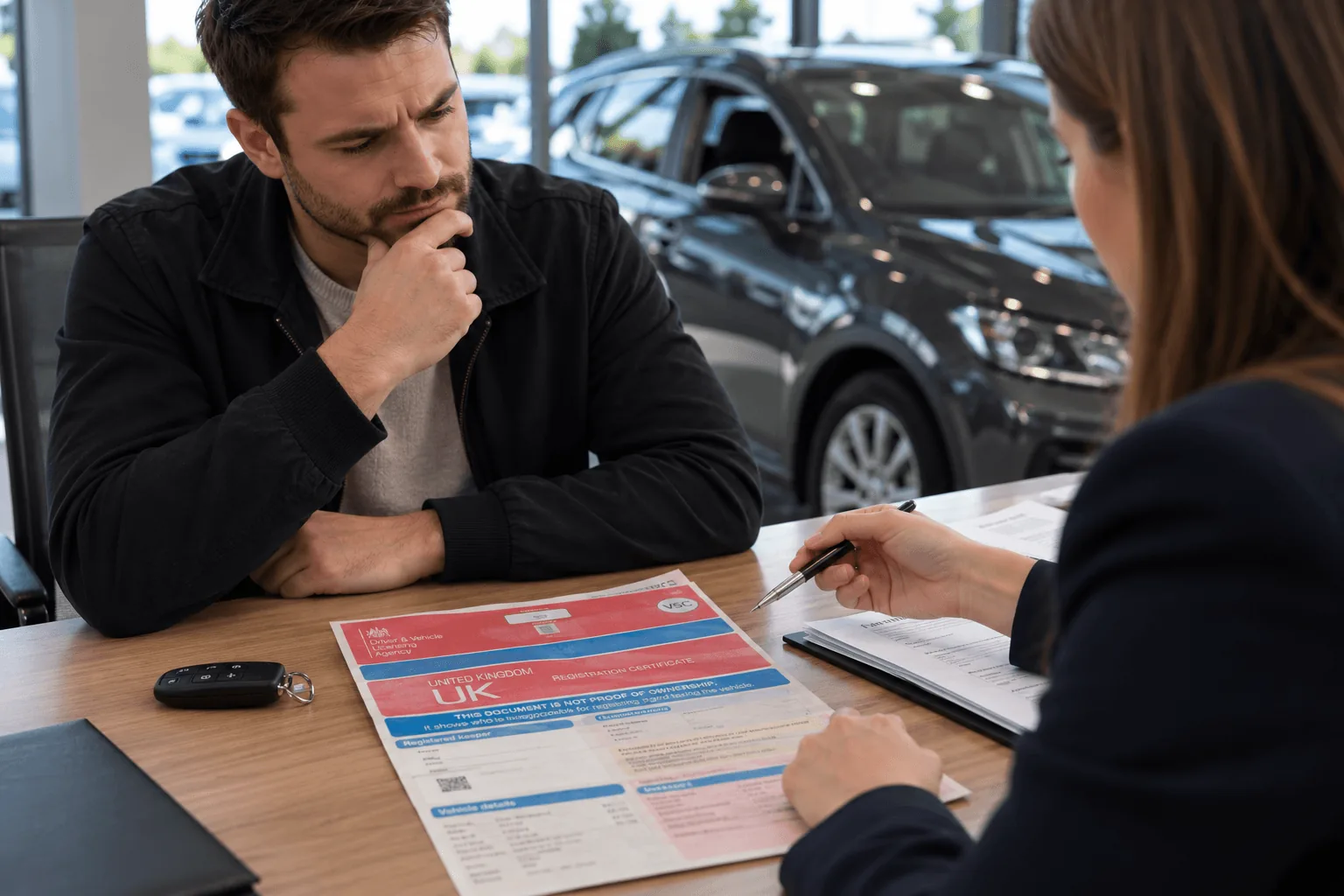 Can You Buy a Car Without a V5C Logbook?